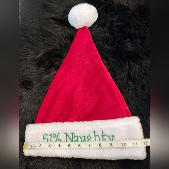 51% Naughty Santa Hat - Picture 7 of 7